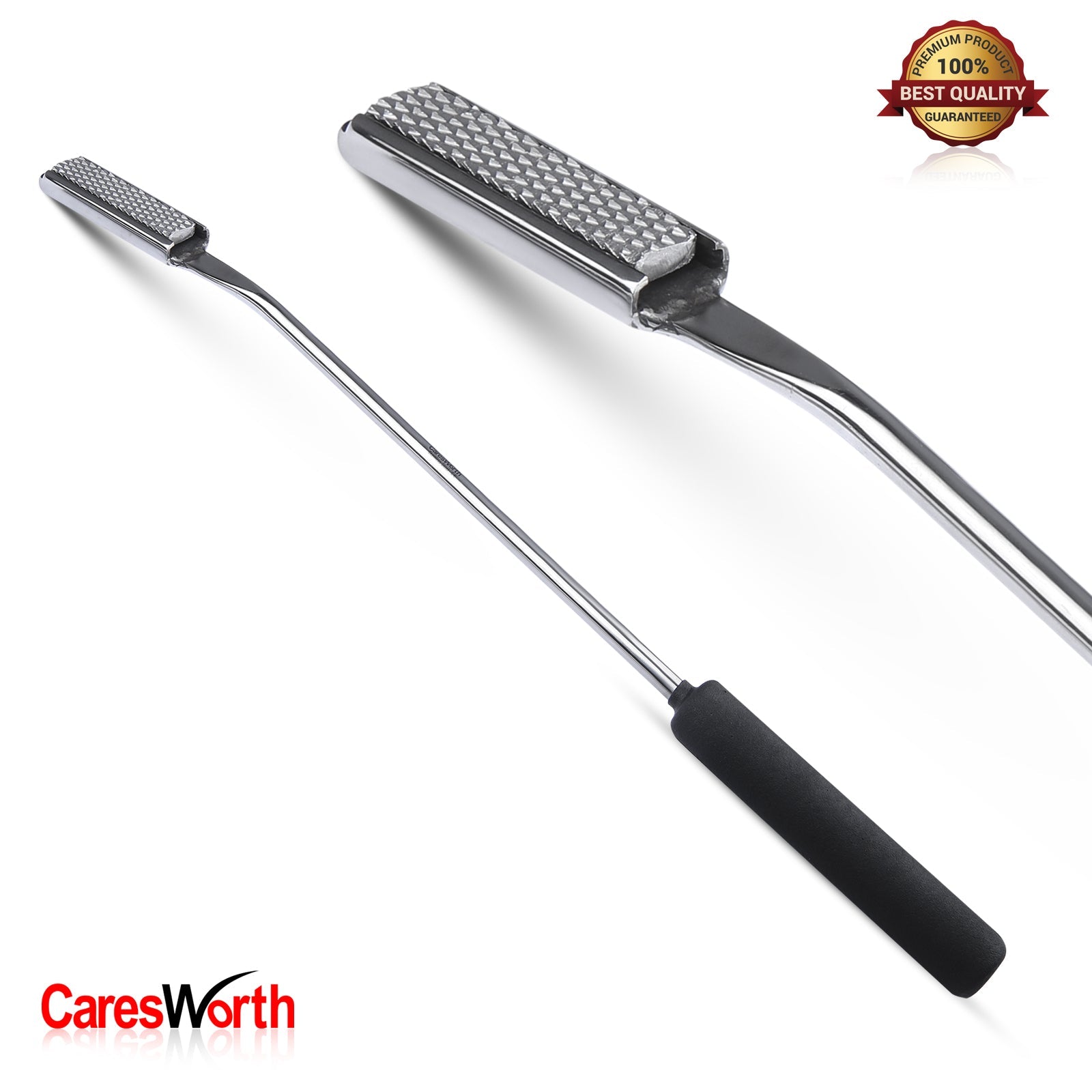Equine Dental Float RASP Veterinary Instruments – Stainless Steel with Black Handle – Up, Down & Straight 3