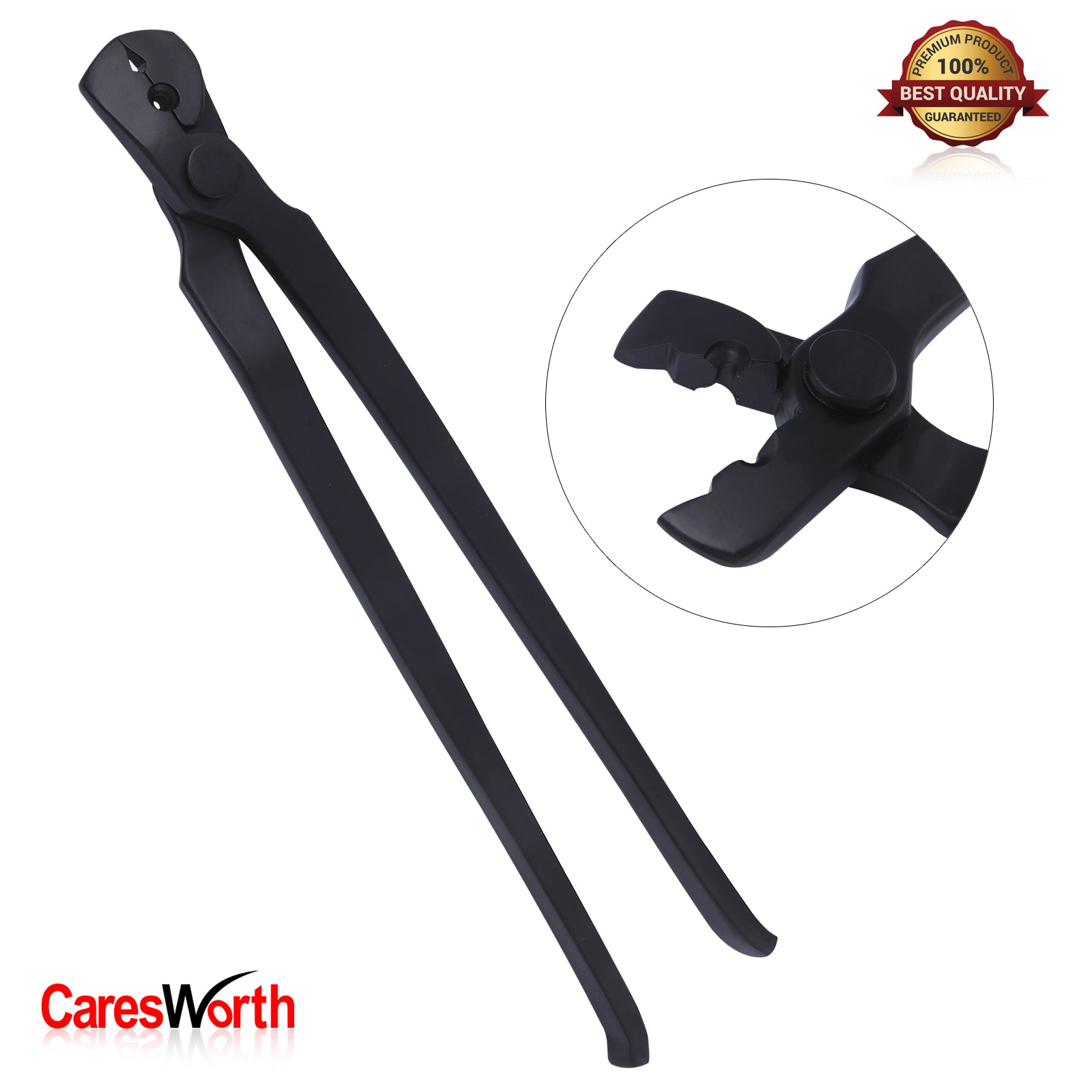Farrier Horseshoe Crease 12" Nail Puller - Stainless Steel Farrier Tool
