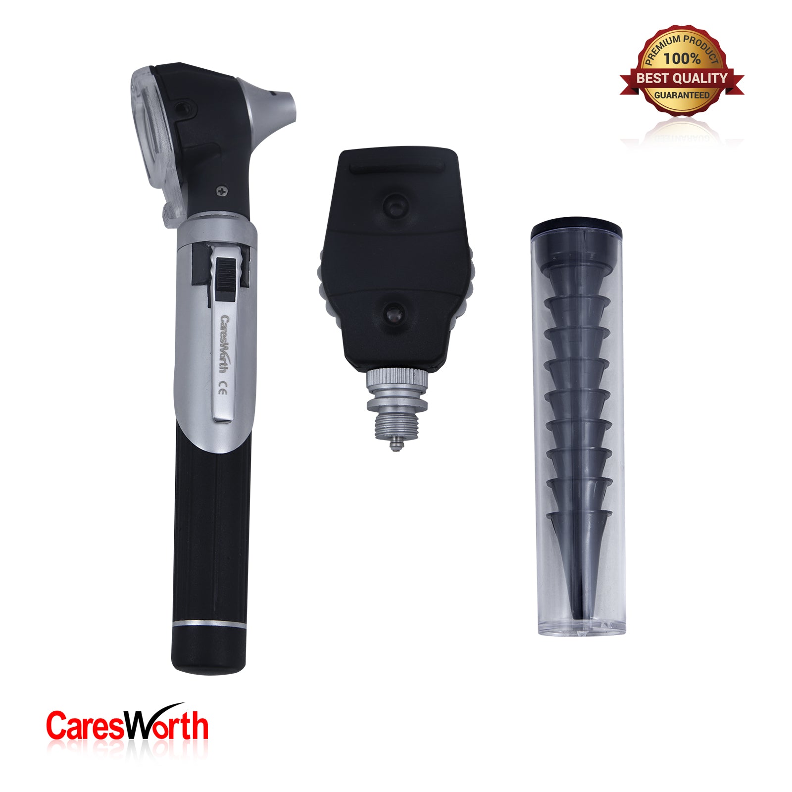 Veterinary LED Ophthalmoscope & Otoscope Diagnostic Set
