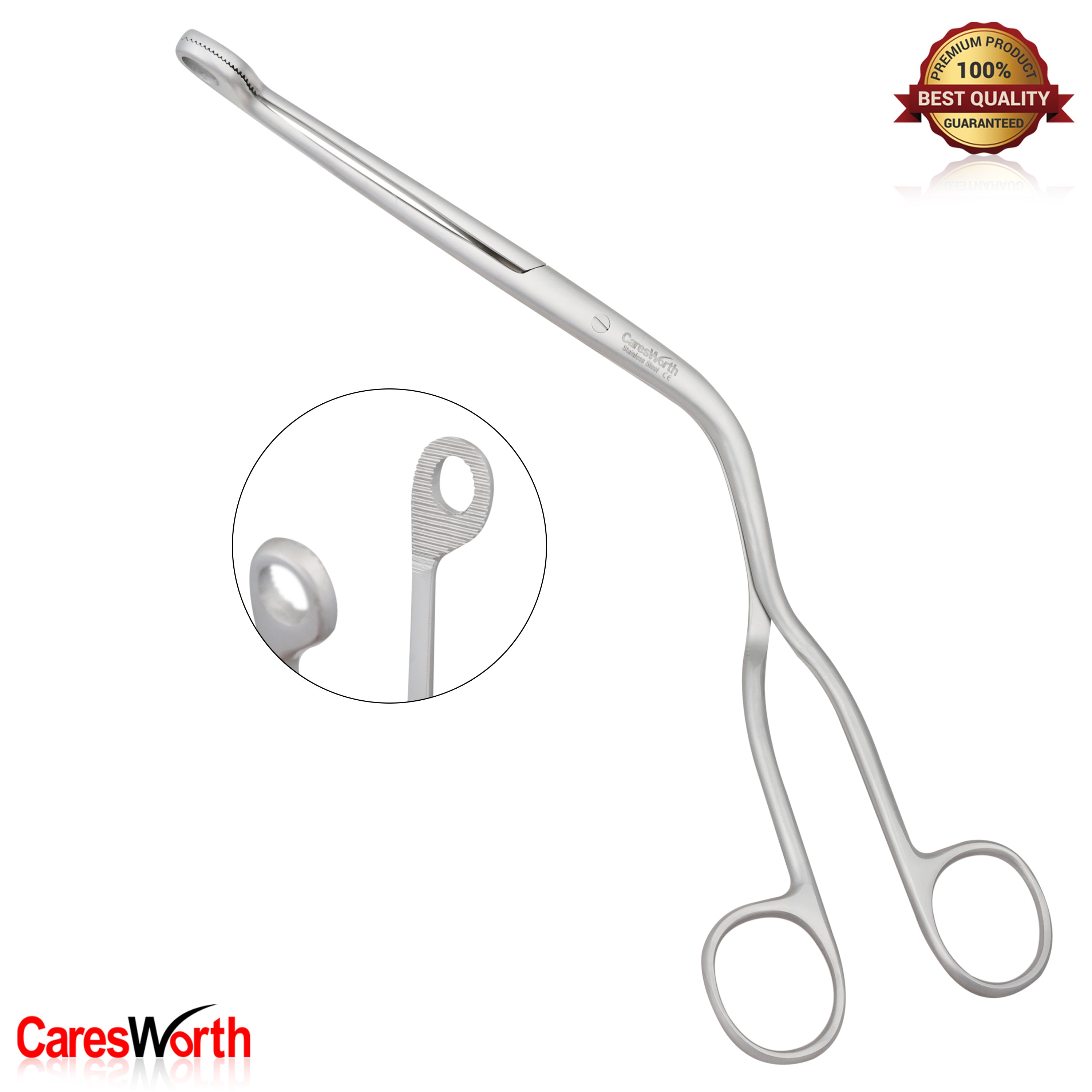 Magill Catheter Forceps, Stainless Steel