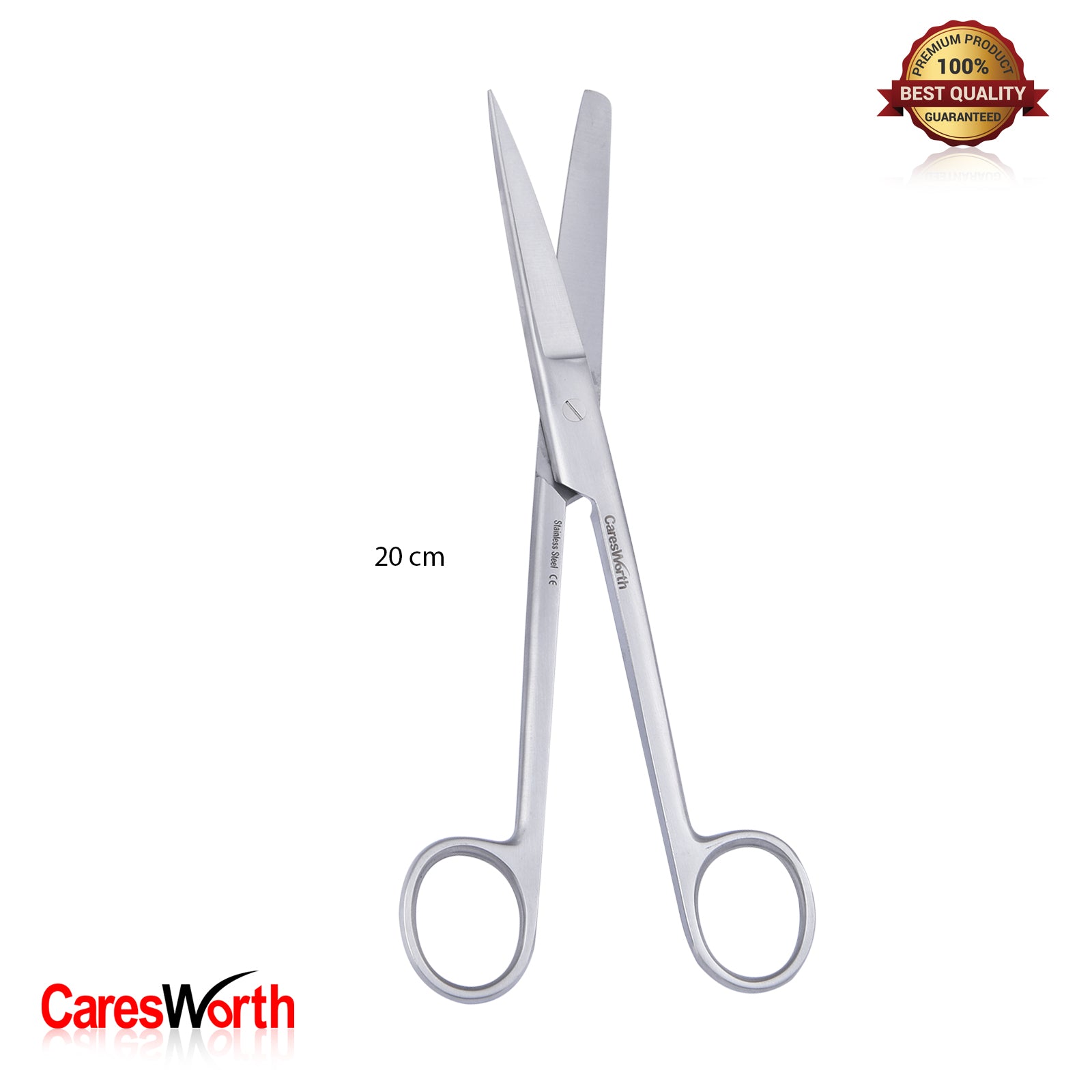 Operating/Dressing Scissors Sharp/Blunt Surgical Stainless Steel - (15cm-20cm) 8 inch