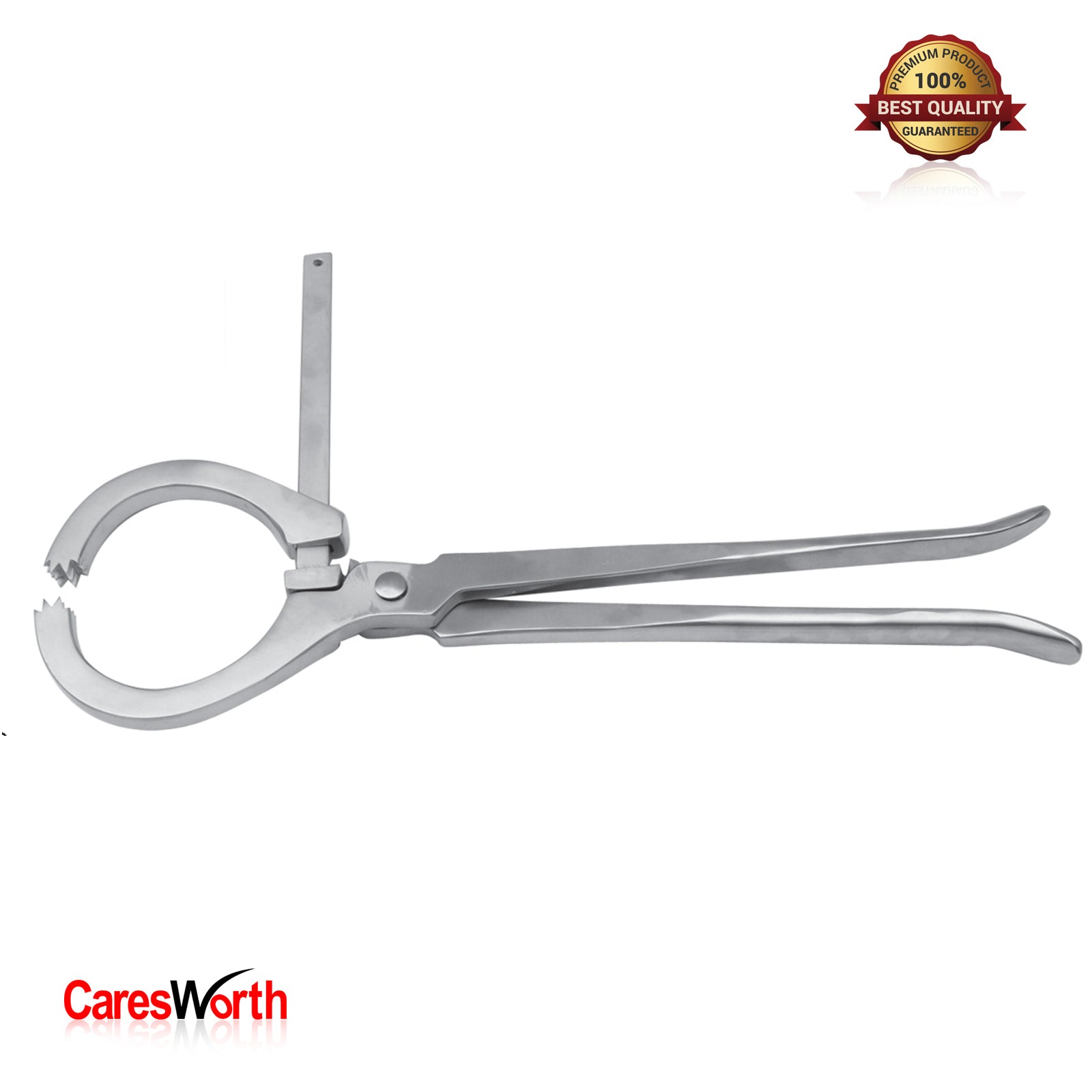 Adjustable Hoof Tester 40cm, Stainless Steel Farrier Tool