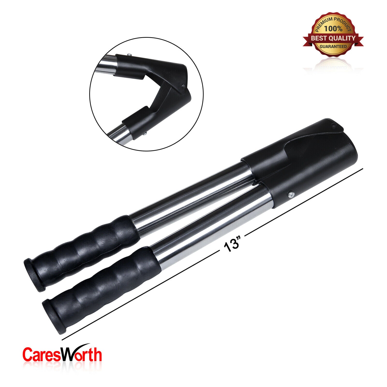 Calf Dehorner 13", Barnes Veterinary Tool, with Rubber Handle Animal Farm Tool