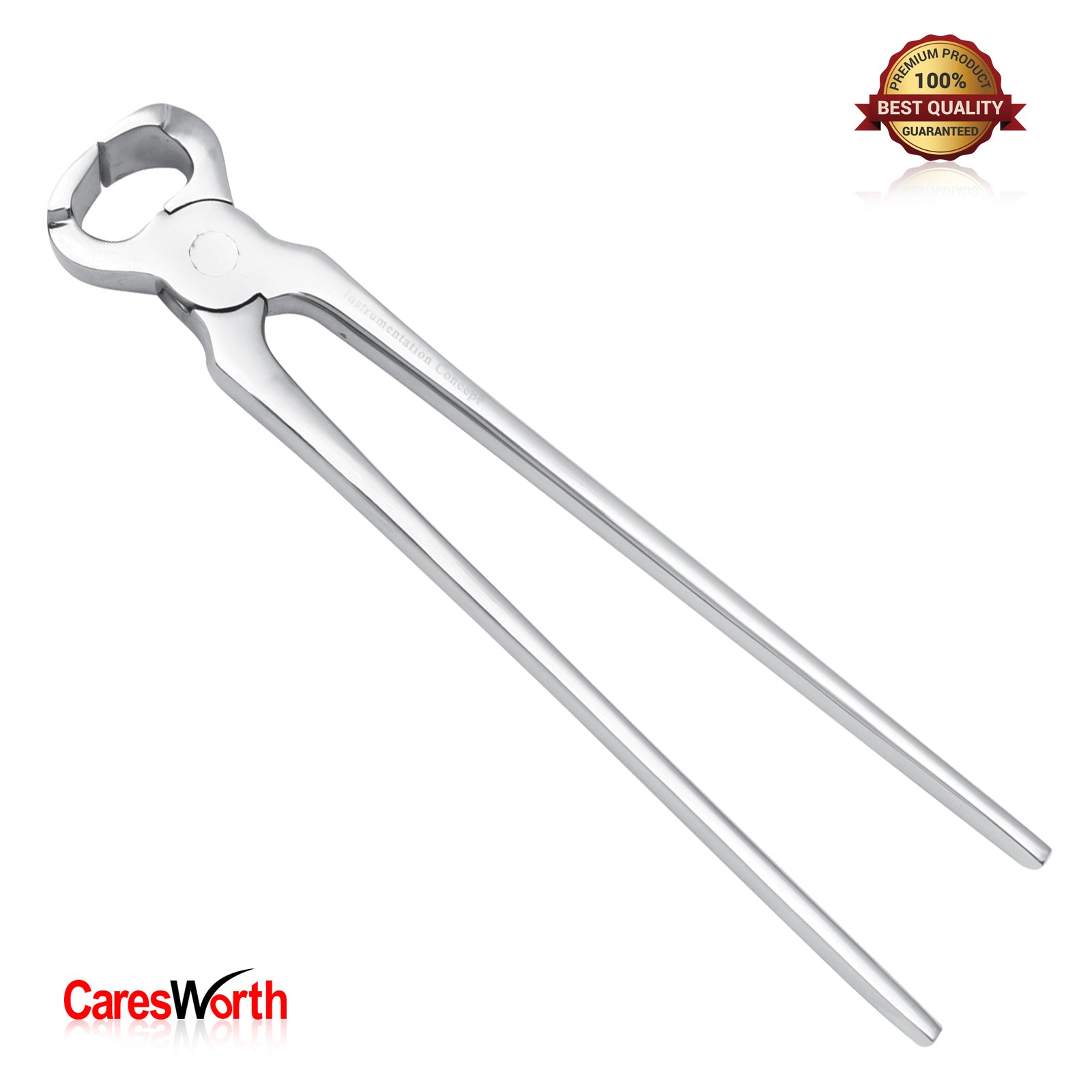 Horse Hoof Nipper/Trimmer 12.5" (32cm), Stainless Steel Farrier Tool